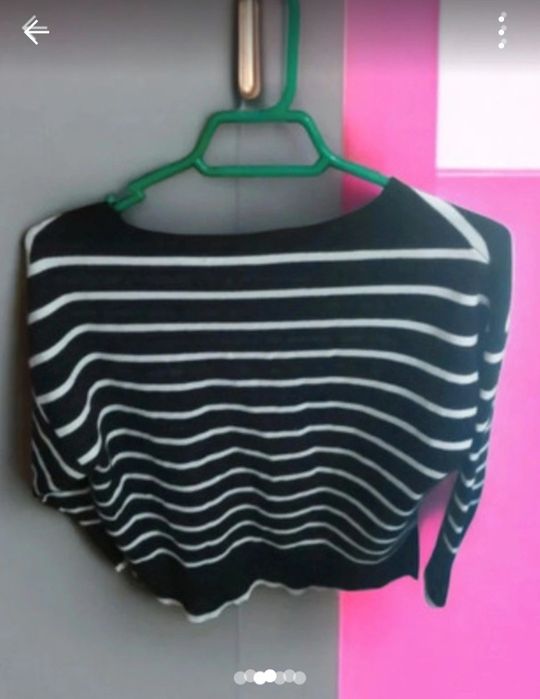 Blusa as riscas tamanho S da MNG