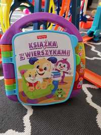 Fisher price książeczka z wierszykami