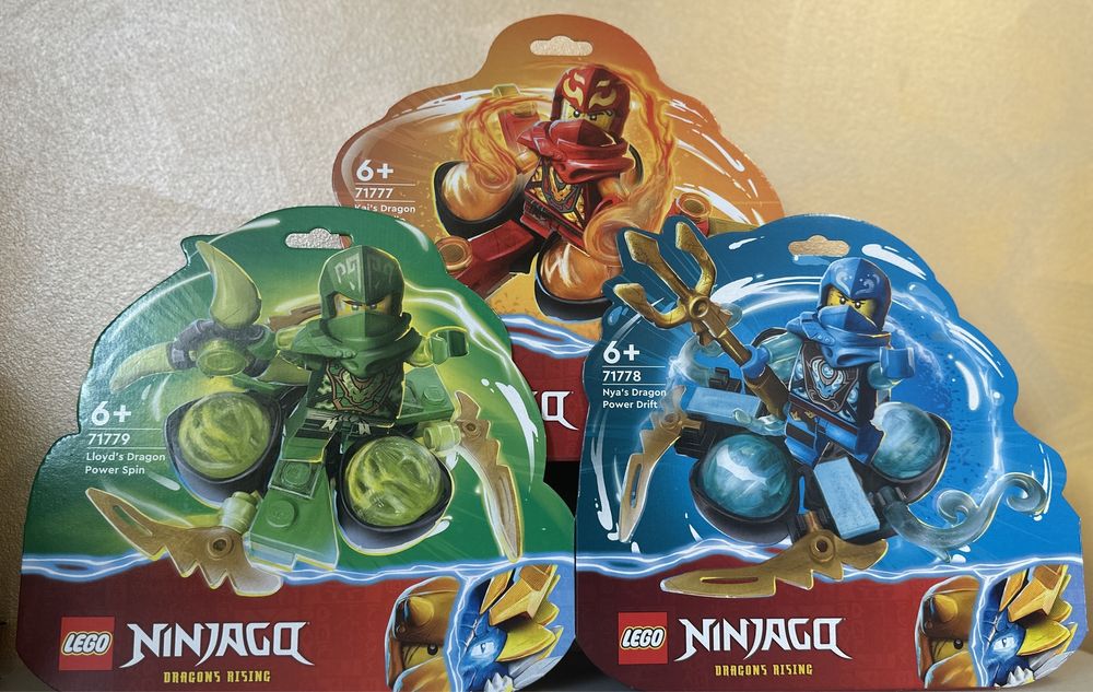 Lego ninjago 71777, 71778, 71779 Лего ніндзяго