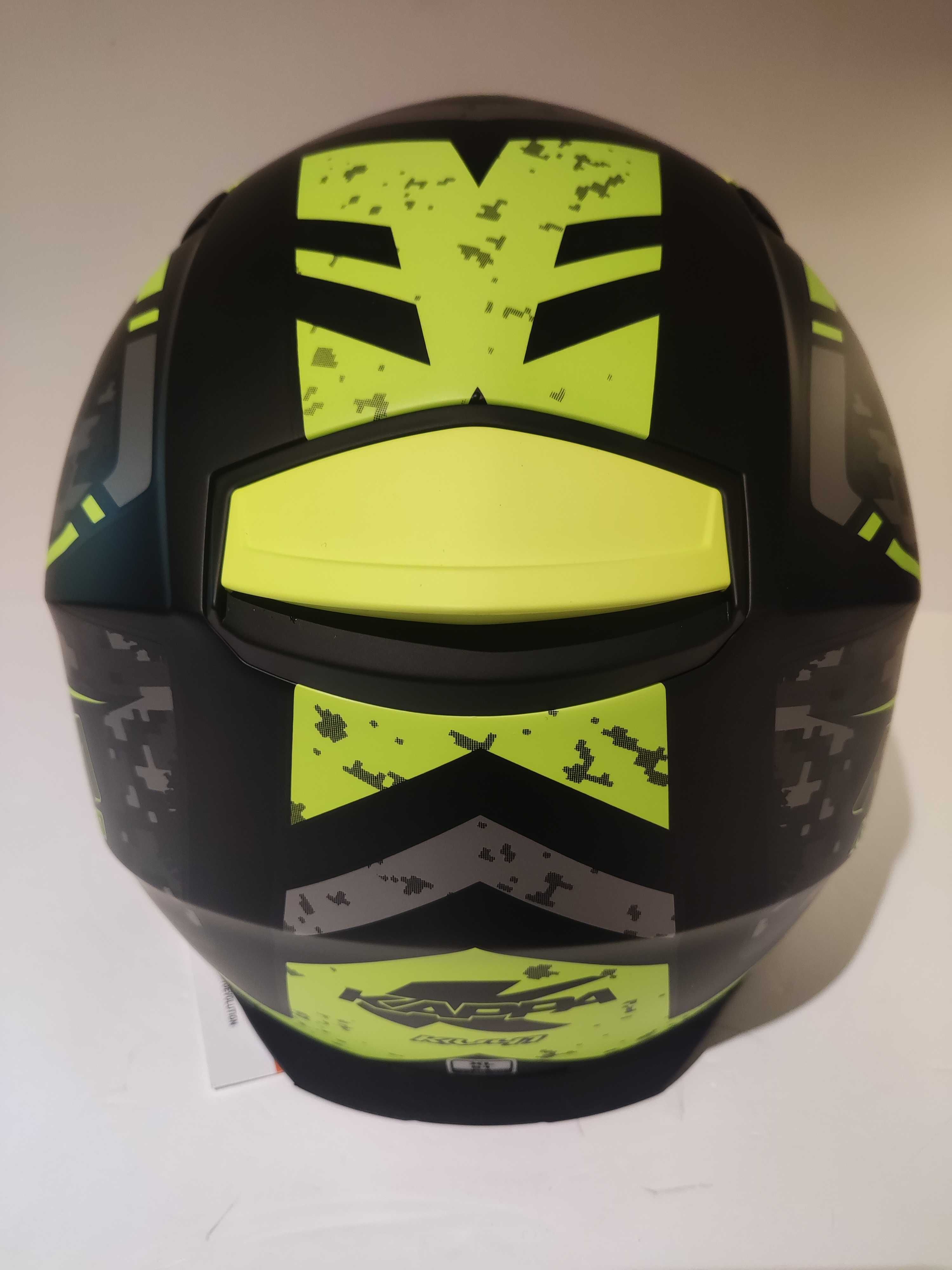 Capacete Kappa dupla-viseira mota scooter novo