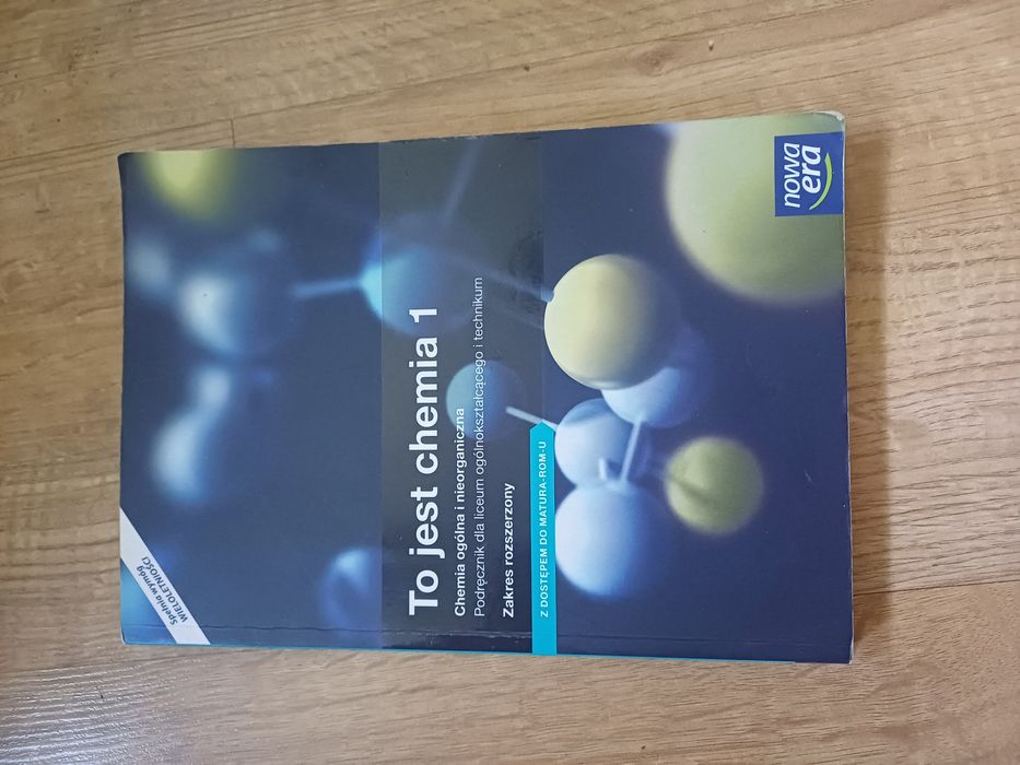 Książka To jest chemia 1 zakres rozszerzony