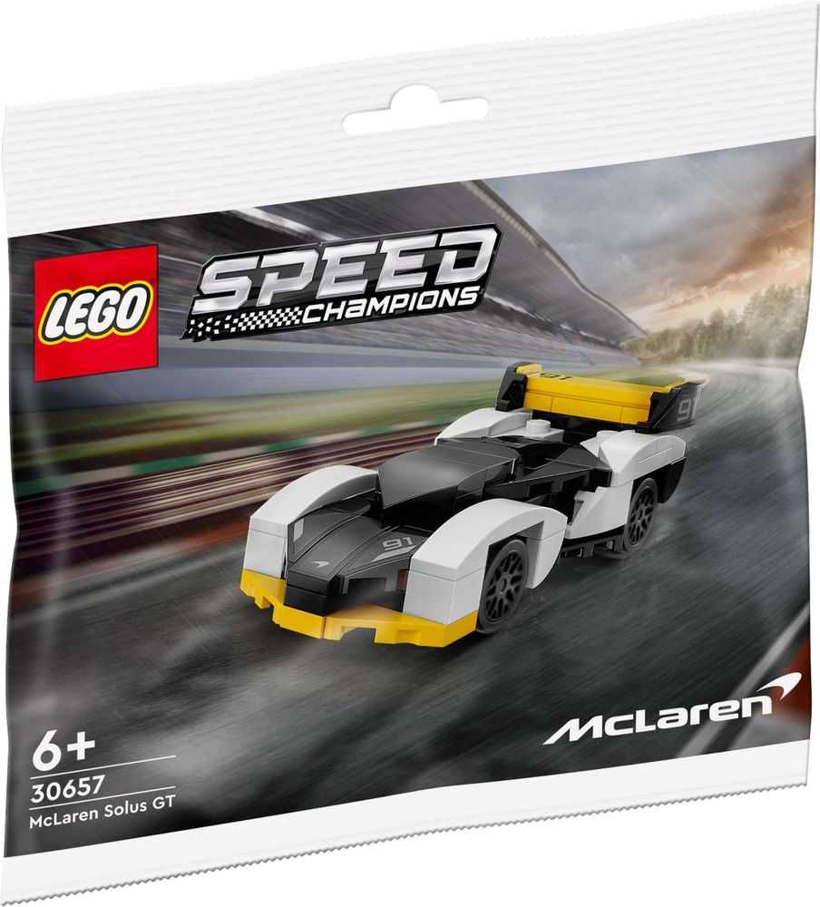 Samochód Lego Speed Champions McLaren Solus GT Formuła 1 Szybko 24H!