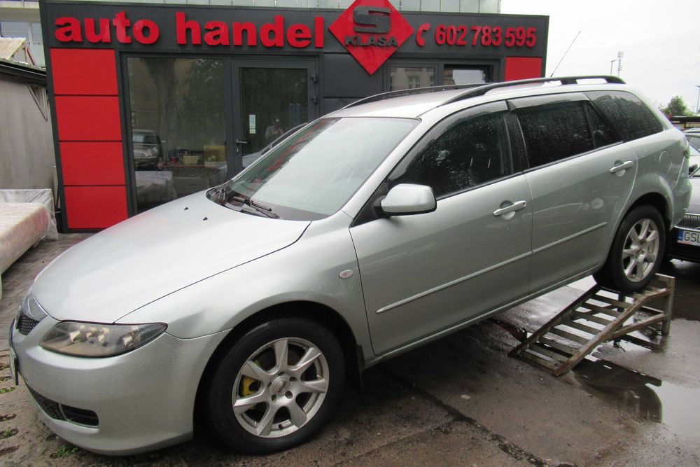 Mazda 6 kombi zarejestrowana 2.0 diesel 143km fajnie wyposażona
