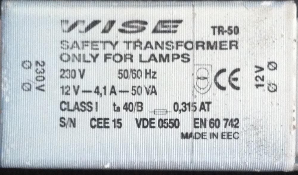 Transformador Lampadas 220v-12v-4.1A