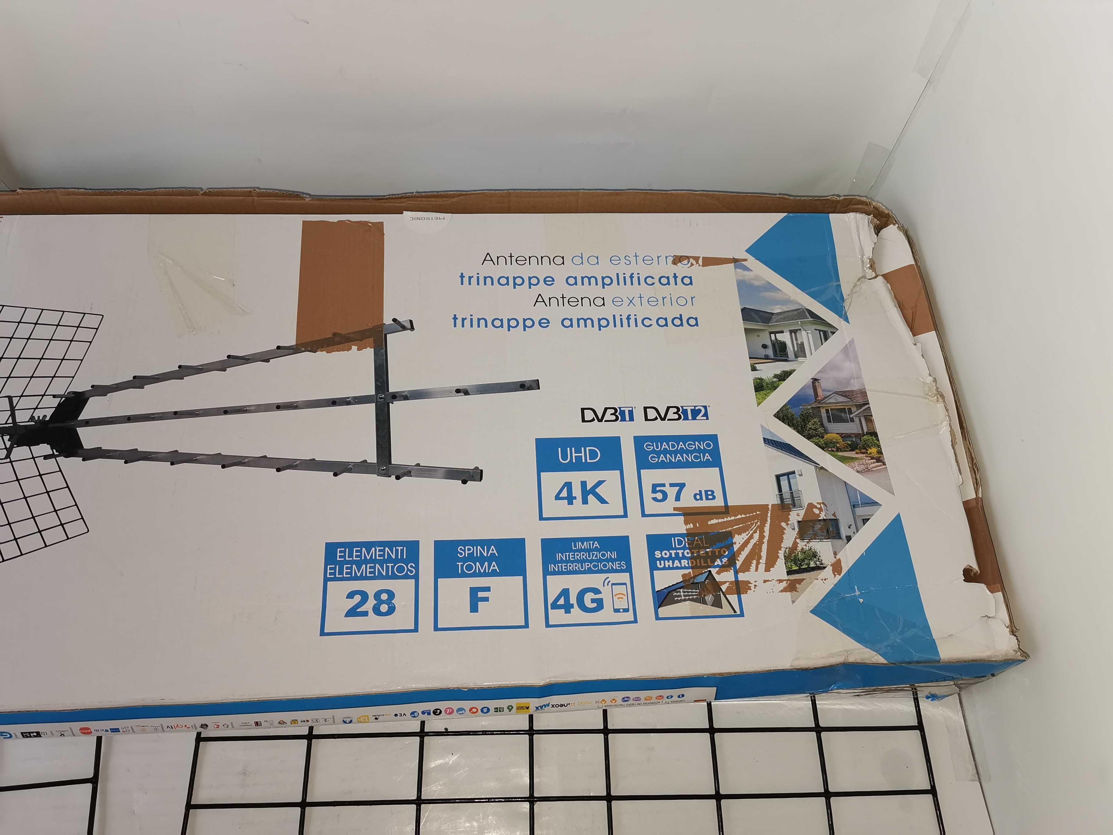 Antena zewnętrzna Metronic 415049 DVB-T2 54dB