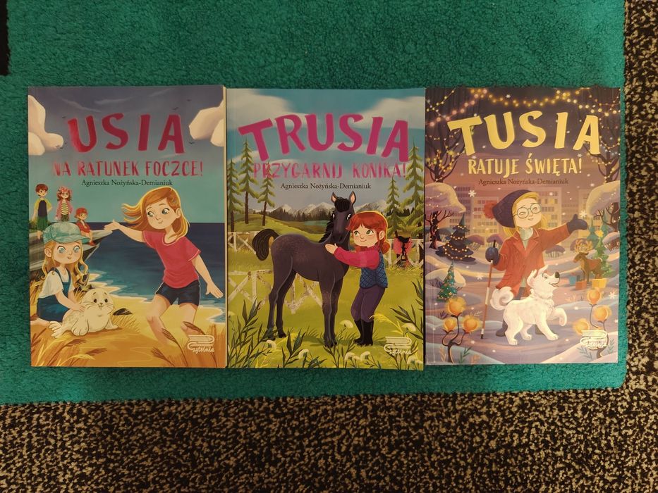 Książeczki dziewczynka Trusia, Tusia, Usia, Hotel Flamingo
