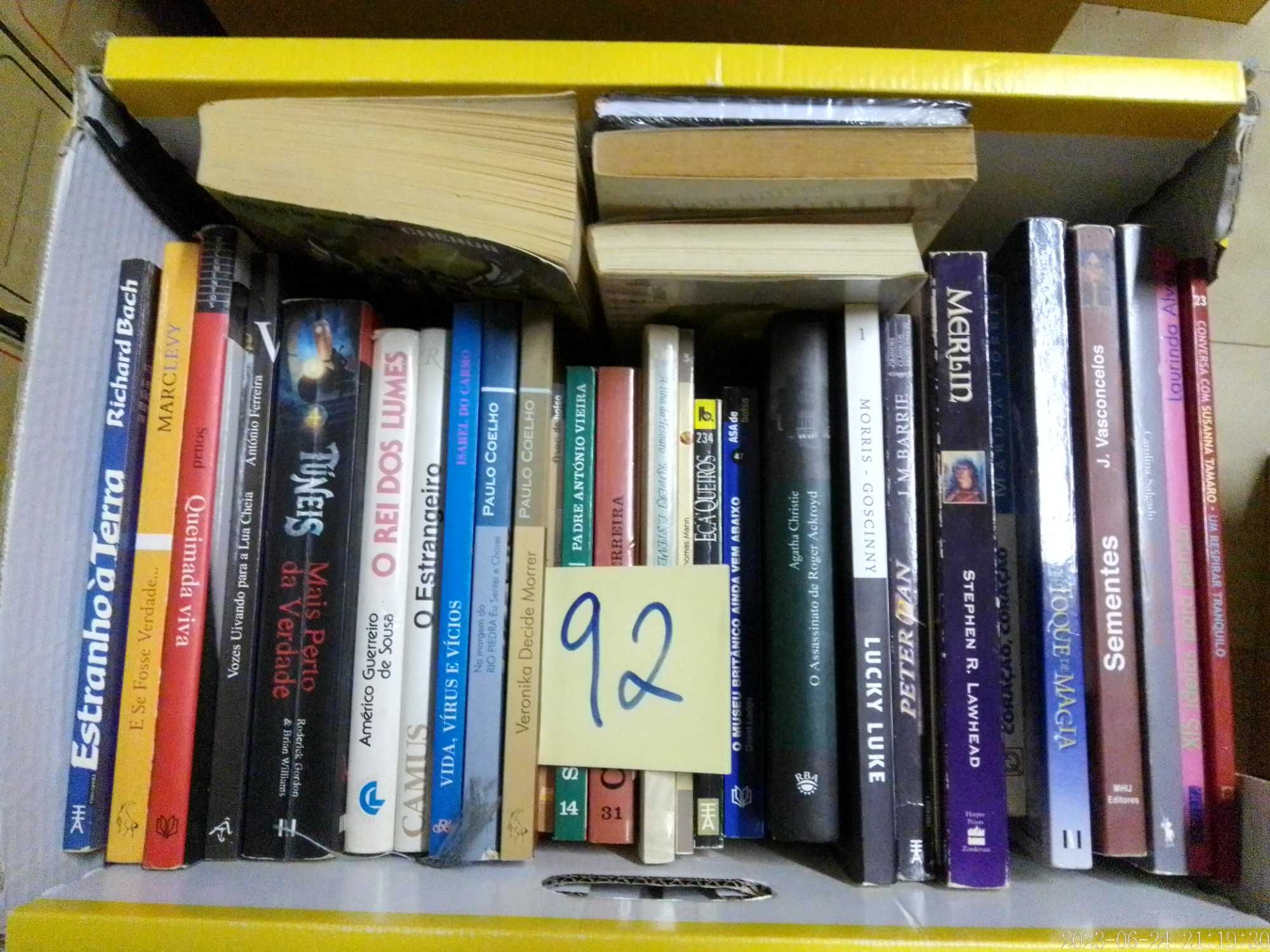 LIVROS Diversos  VENDIDOS EM SEPARADO Vários Preços LOTES 90 + 92 + 93