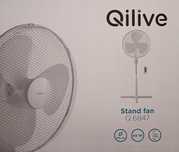 Wentylator Wiatrak stojący podłogowy przenośny 40 cm Qilive pilot