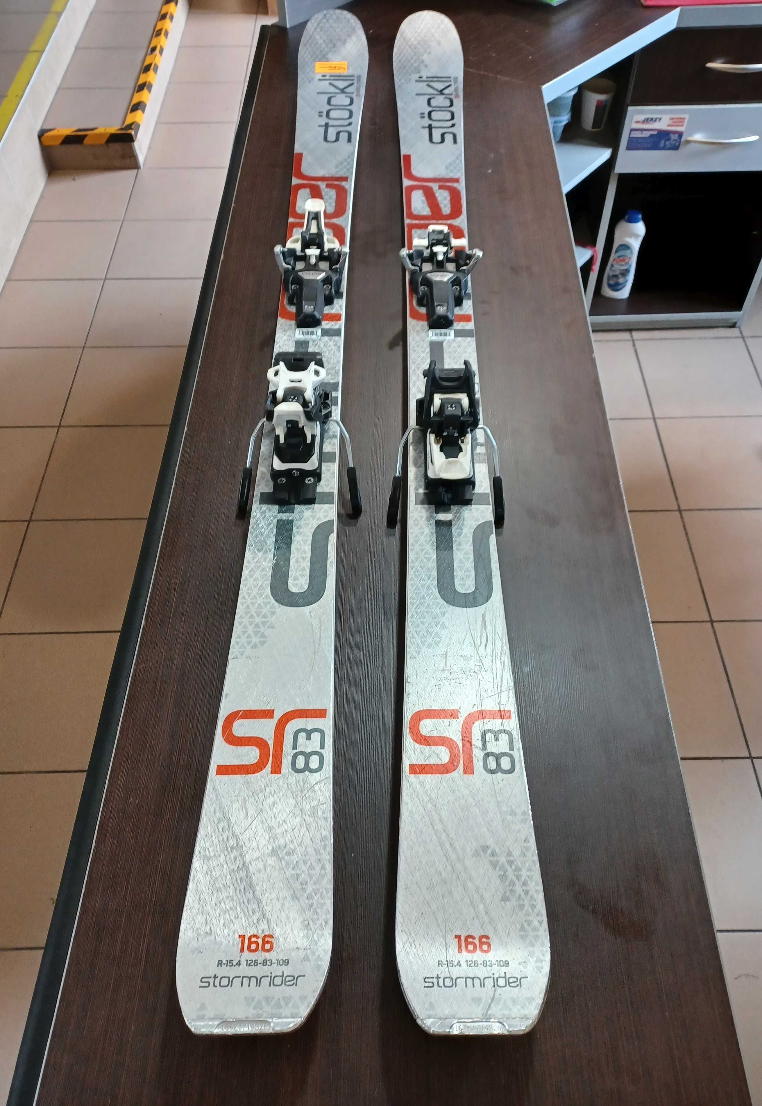 Narty skiturowe STOCKLI STORMRIDER SR83 166CM S-17
