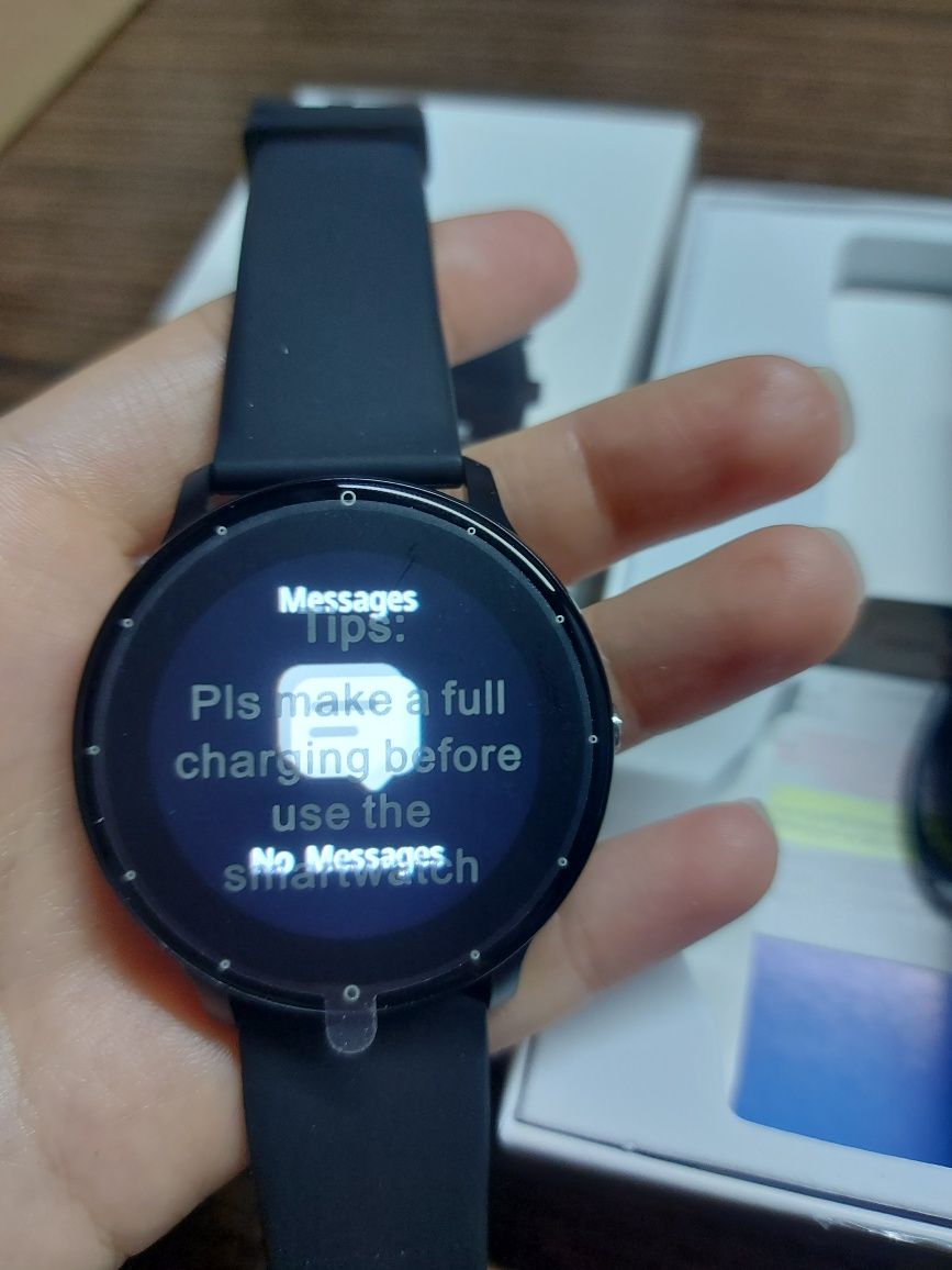 Zegarek smartwatch nowy czarny dużo funkcji