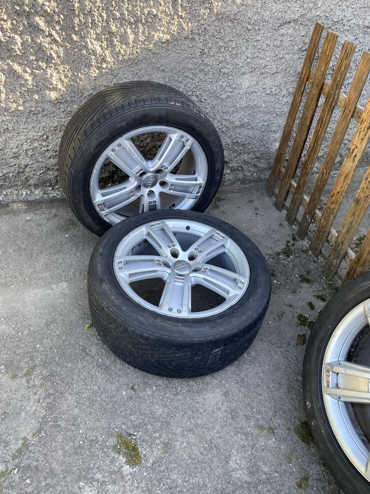 Диски audi r20 5 120 с резиной  оригинал audi volkswagen vag