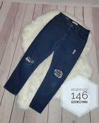 Spodnie jeans 146 Reserved dziewczynka