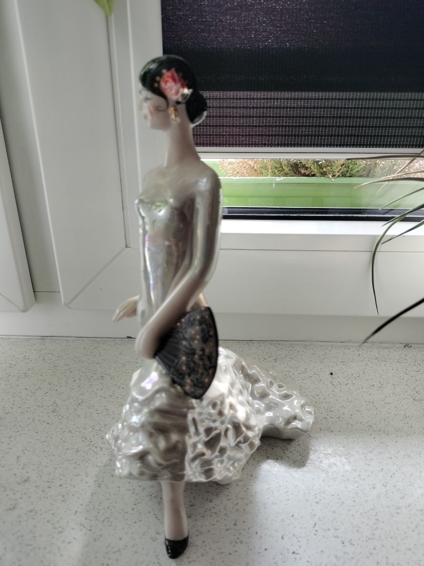 Porcelana tancerka flamenco figurka