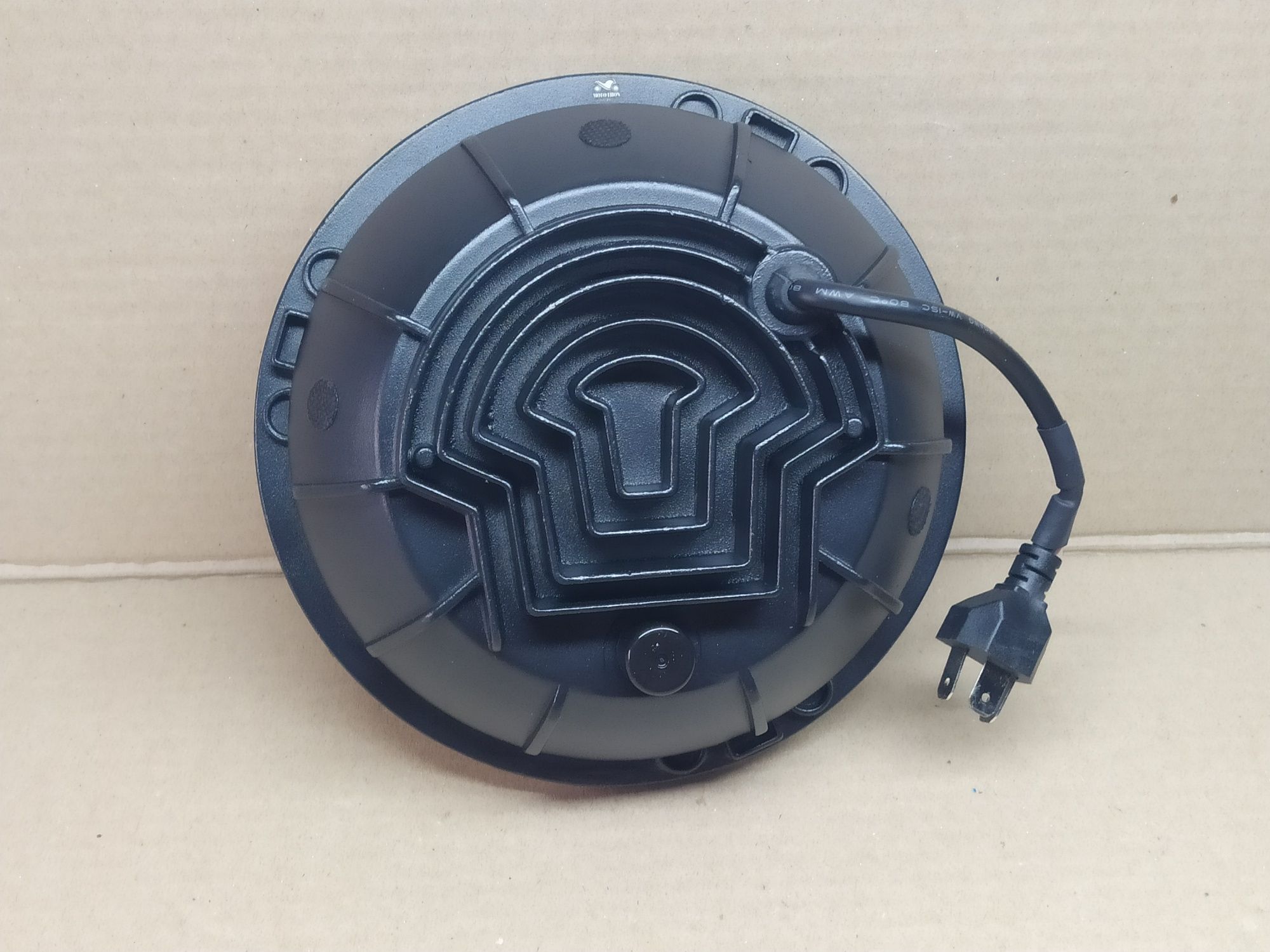 Фара мото диодная с 2 габаритами ДХО 12V