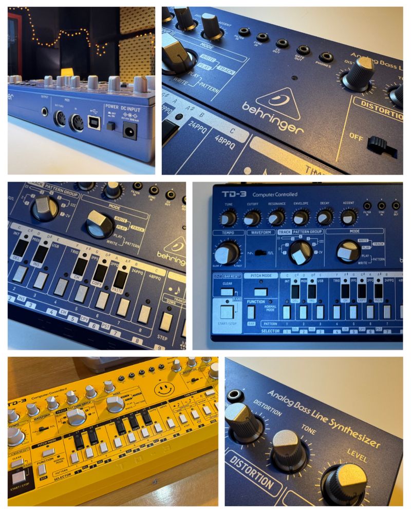 Behringer TD-3 Analogowy Syntezator Acid Bass prawie Roland TB 303