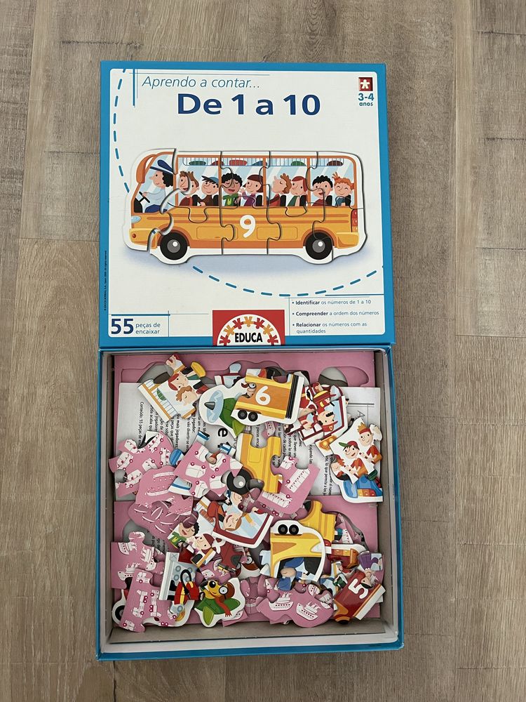 Educa Jogo Educativo Aprendo a Contar de 1 a 10