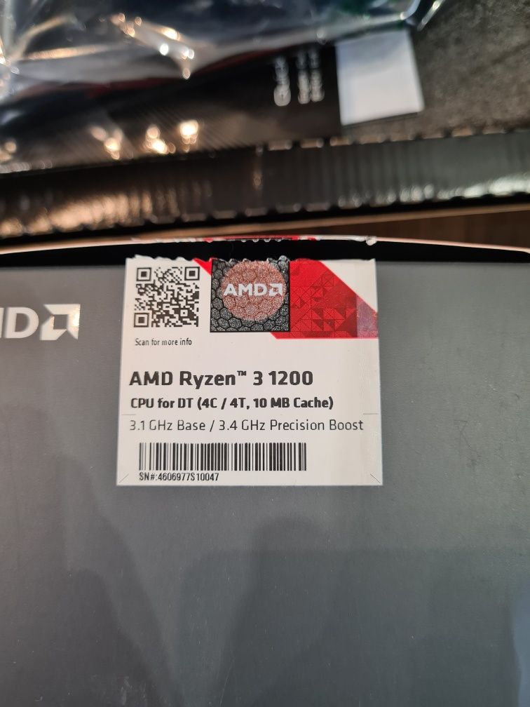 Procesor AMD Ryzen 3 1200 z chłodzeniem