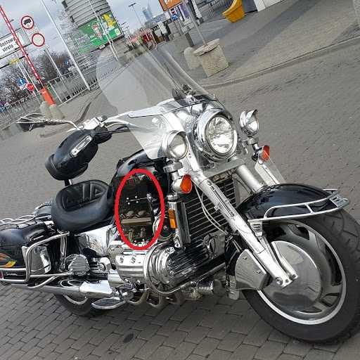 Honda Valkyrie deflektory wiatru.