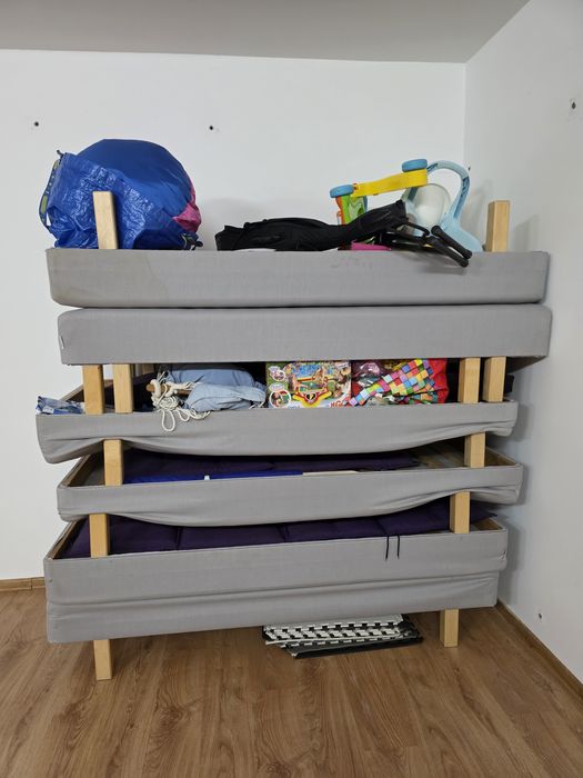 Łóżka, 6 łóżek Ikea Sultan