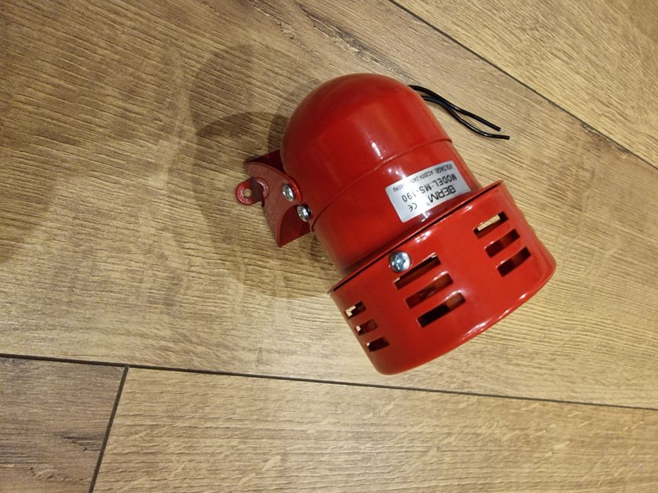 Syrena alarmowa 220v 120db