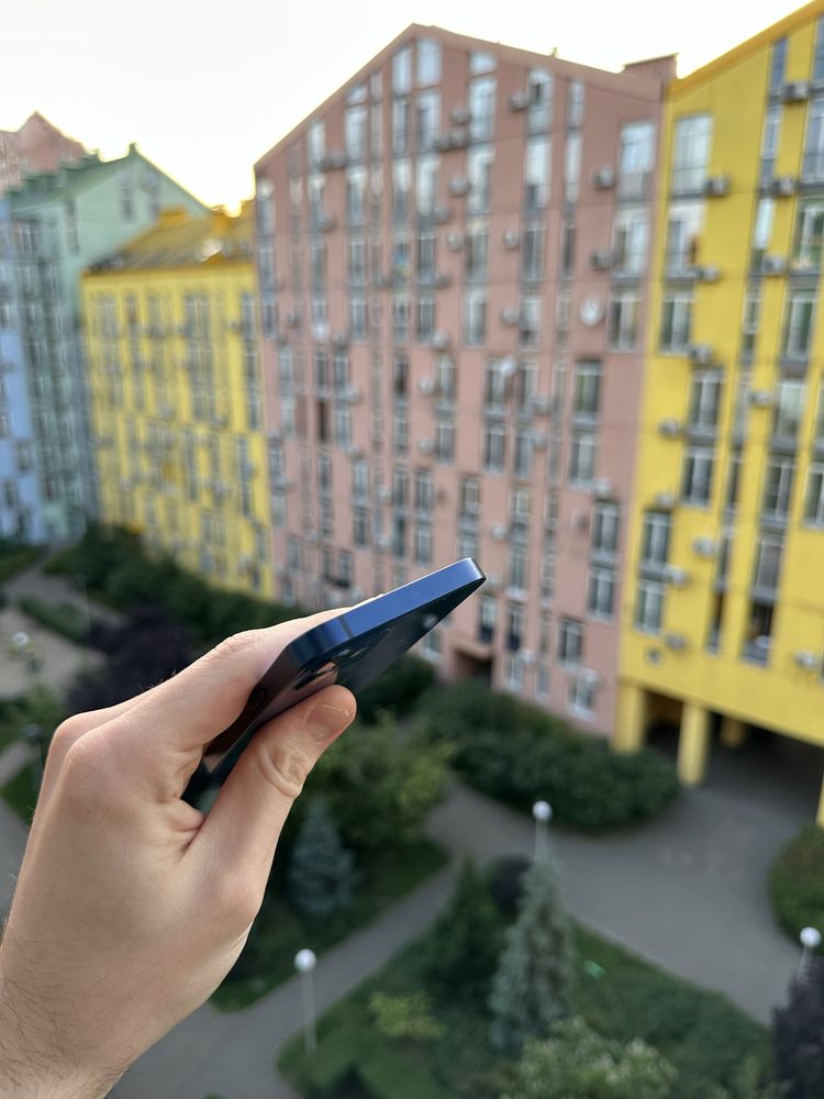 90% Аккум Идеал iPhone 12 Mini 256Gb Blue Айфон мини 128 64
