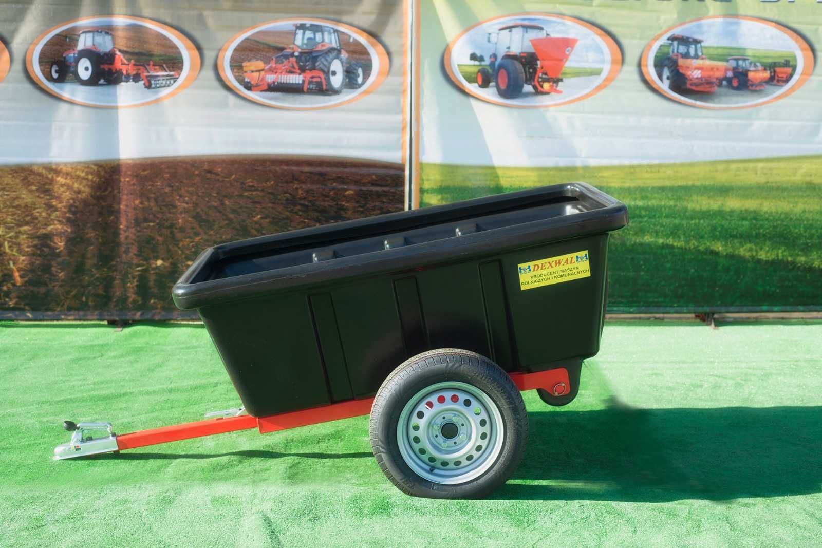 Wózek wywrotka DEXWAL 500l. Dowóz na terenie kraju gratis!