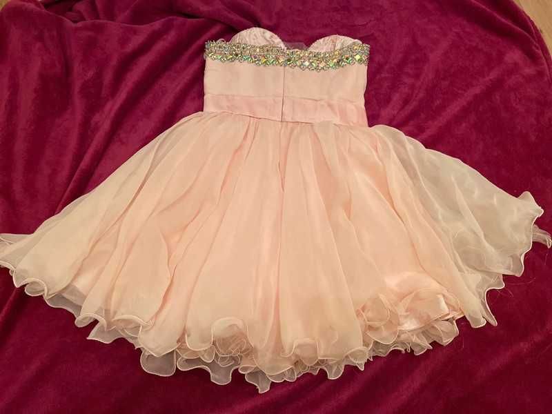 Forever unique sukienka suknia balowa tiulowa tiul rozkloszowana