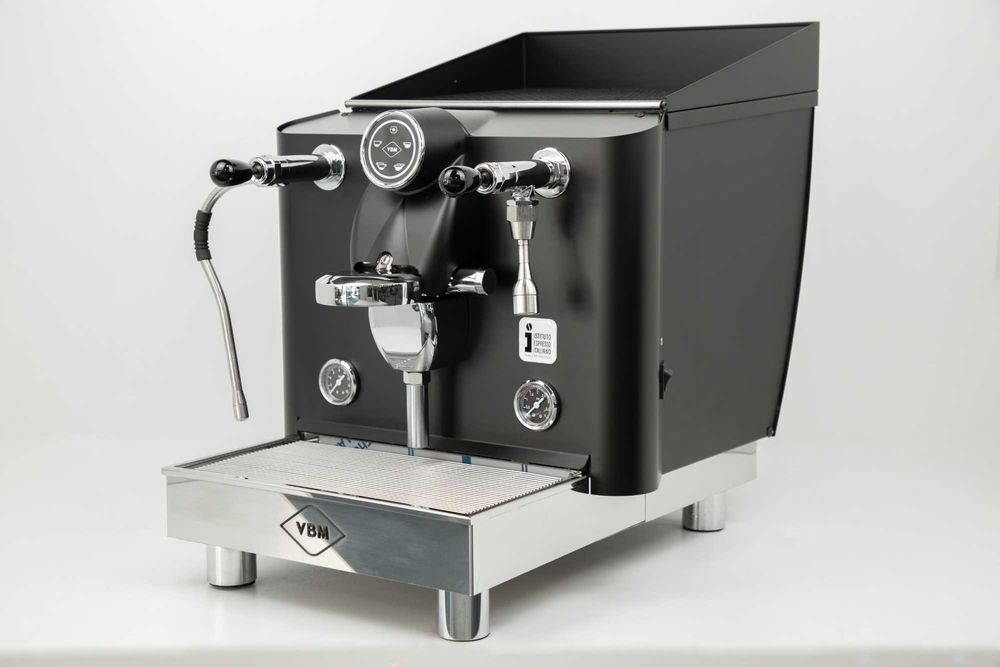 Нова професійна Італійська кавоварка VBM LOLLO Elettronica 1GR Black