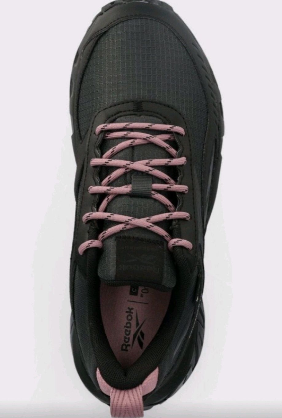 Жіночі кросівки reebok ridgerider 6 gtx core black/infused lilac