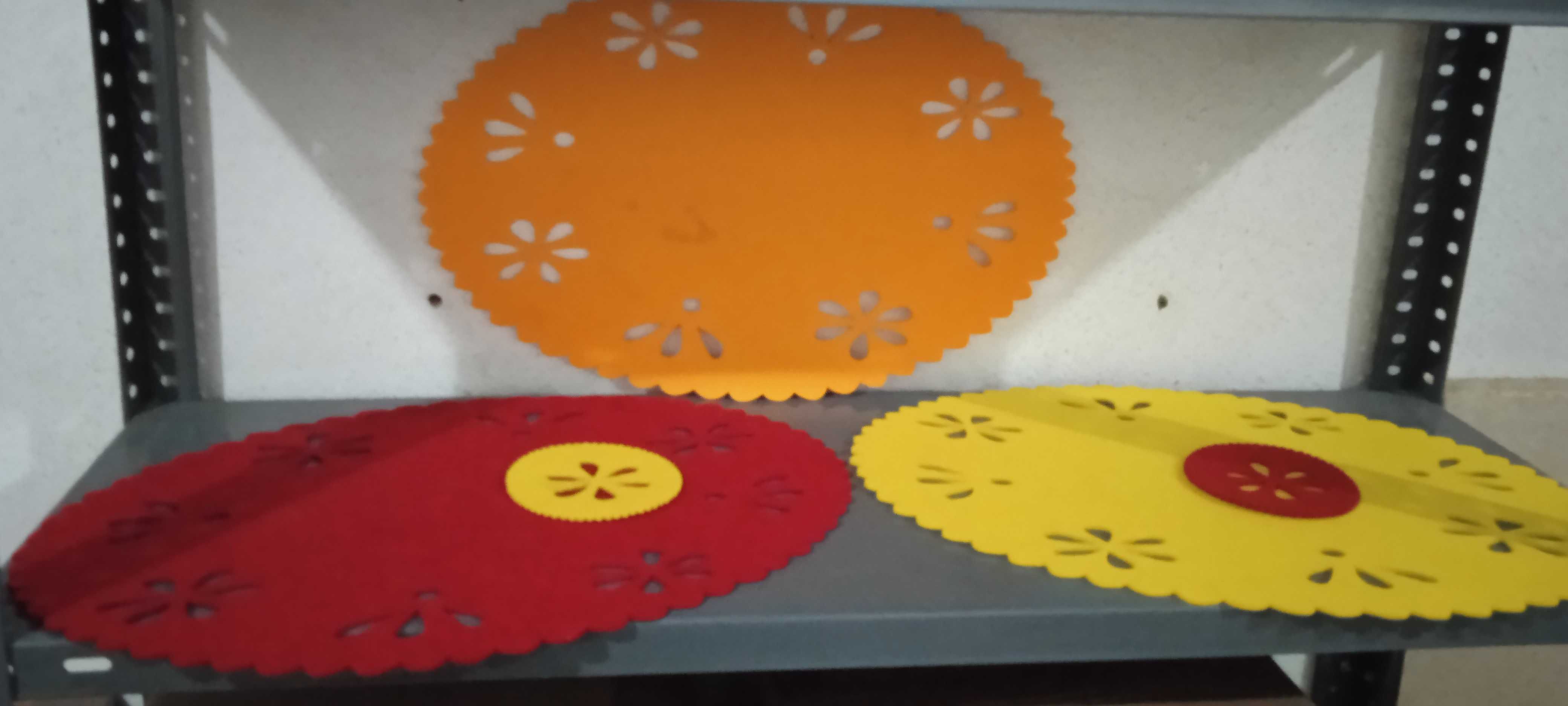 Bases individuais em felcro