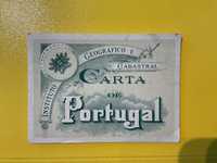 Carta / Mapa de Portugal Instituto Geografico e Cadastral