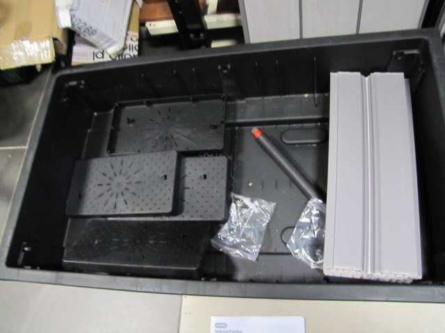 Donica podwyższona grządka dla roślin Keter Seqouia Medium szara 88L