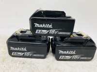 akumulator bateria 3 x MAKITA BL1850B 18v 5Ah używane sprawne