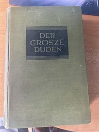 Książka antyk pt,,Der grosze duden” 1929 rok