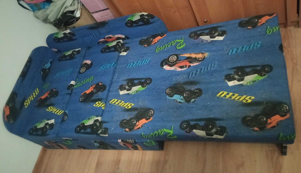 Tapczan dziecięcy łóżko sofa rozkładana kanapa