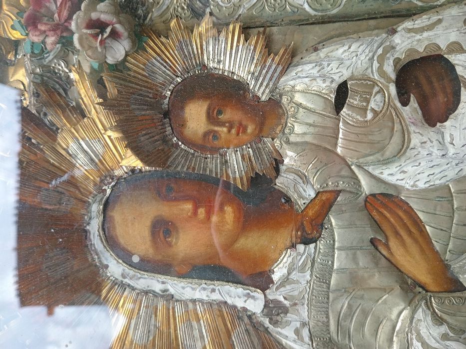 Икона на дереве старая , старинная , старовинна ікона