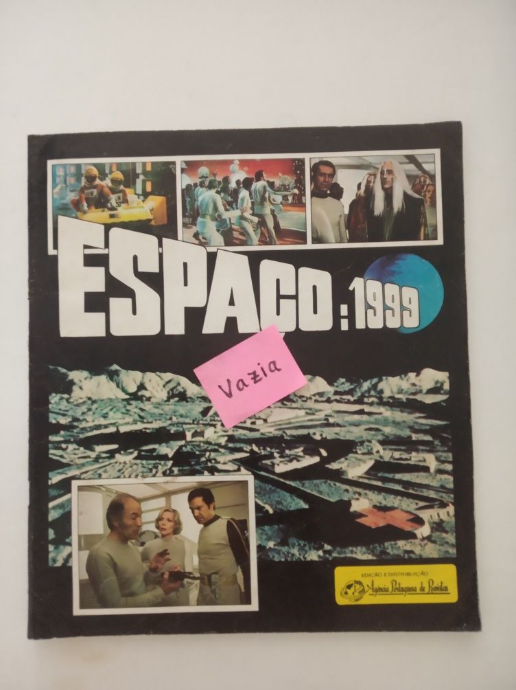 7 Cadernetas ESPAÇO 1999