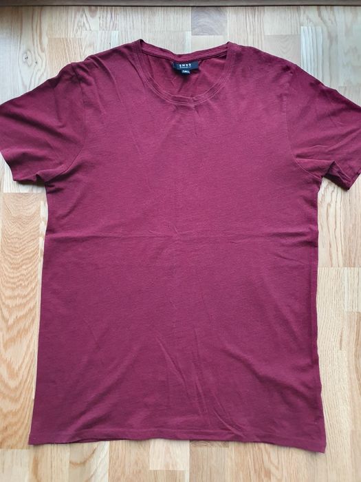 Podkoszulka, koszulka, T-shirt, bordowa SMOG, rozm. M