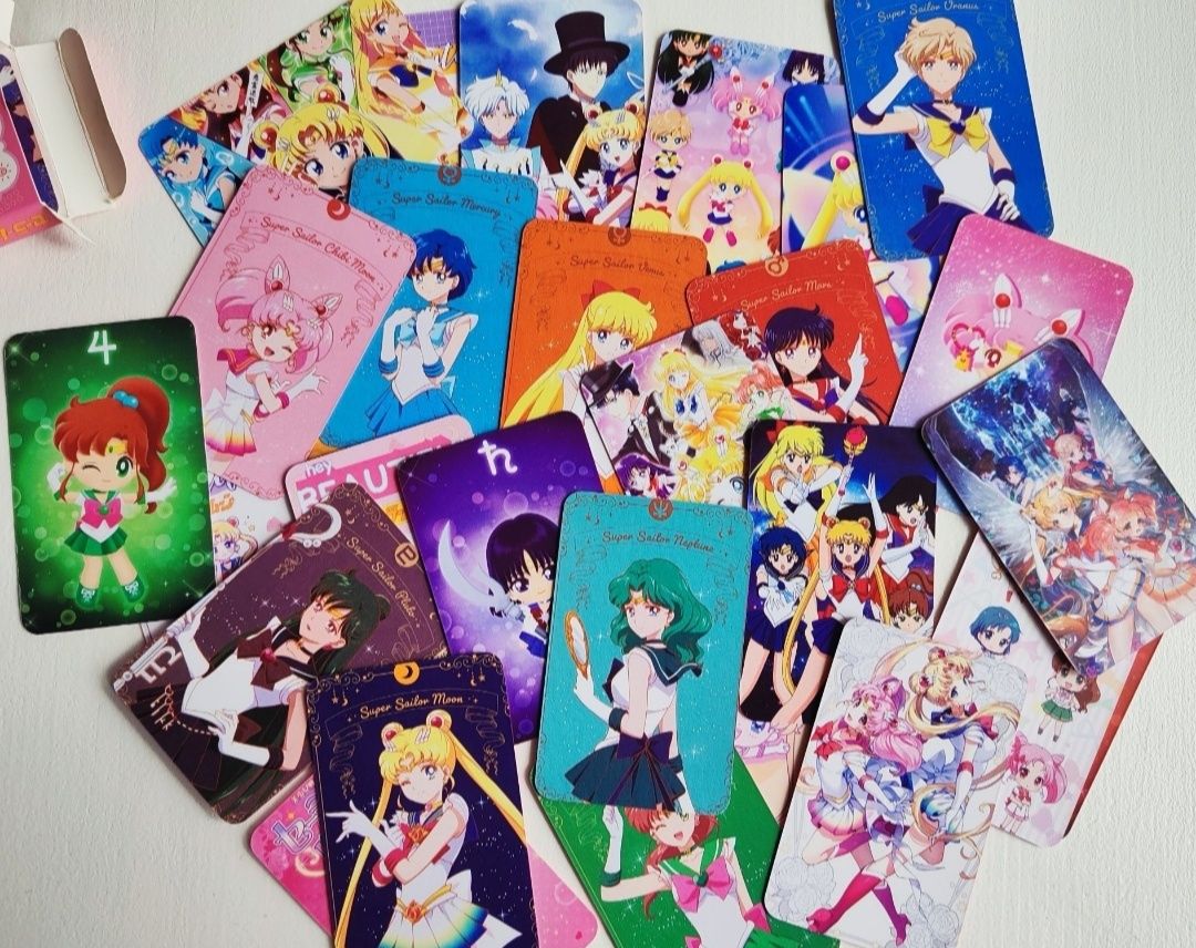 Sailor Moon karty  30 sztuk.