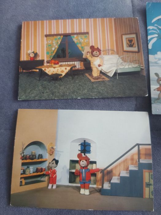 Pocztówki Miś Uszatek 5 szt