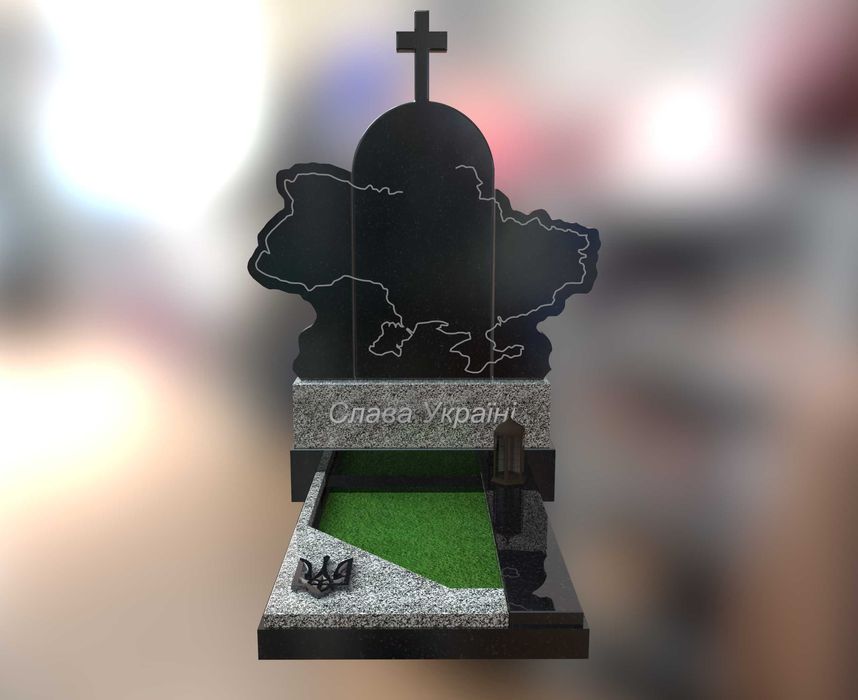 3D моделювання пам'ятників та гранітних комплексів. Від 400 грн