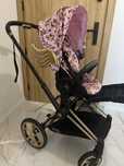 Wózek spacerowy Cybex Priam 2.0 Jeremy Scott Cherub pink+torbe cybex