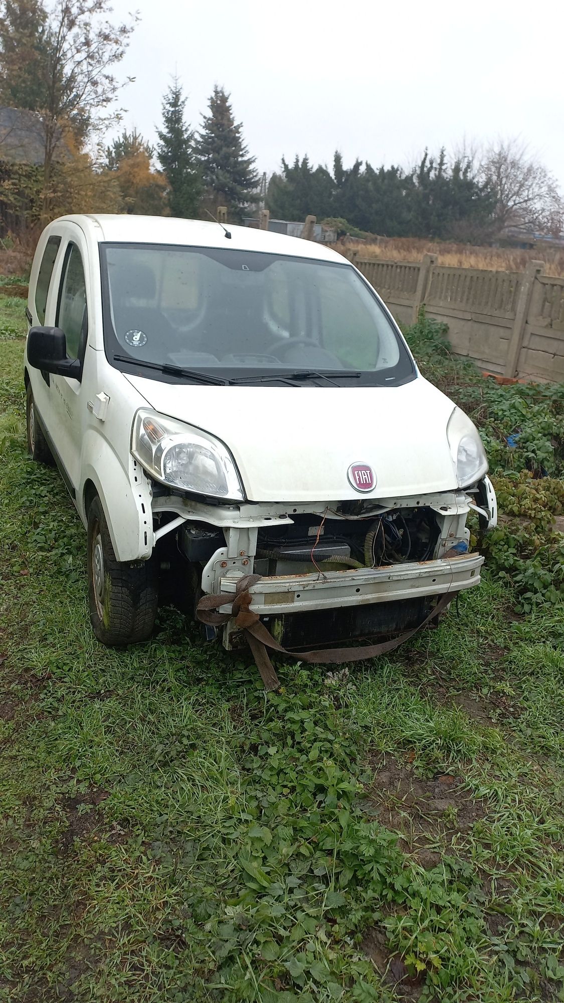 Fiat fiorino bipper nemo  maska bez rdzy ćwiartka szyba buda
