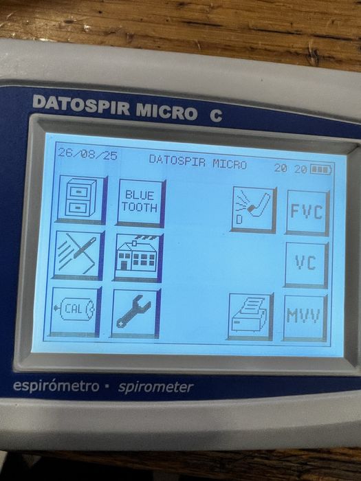 Espirómetro Datospir Micro C Sibelmed - Como novo