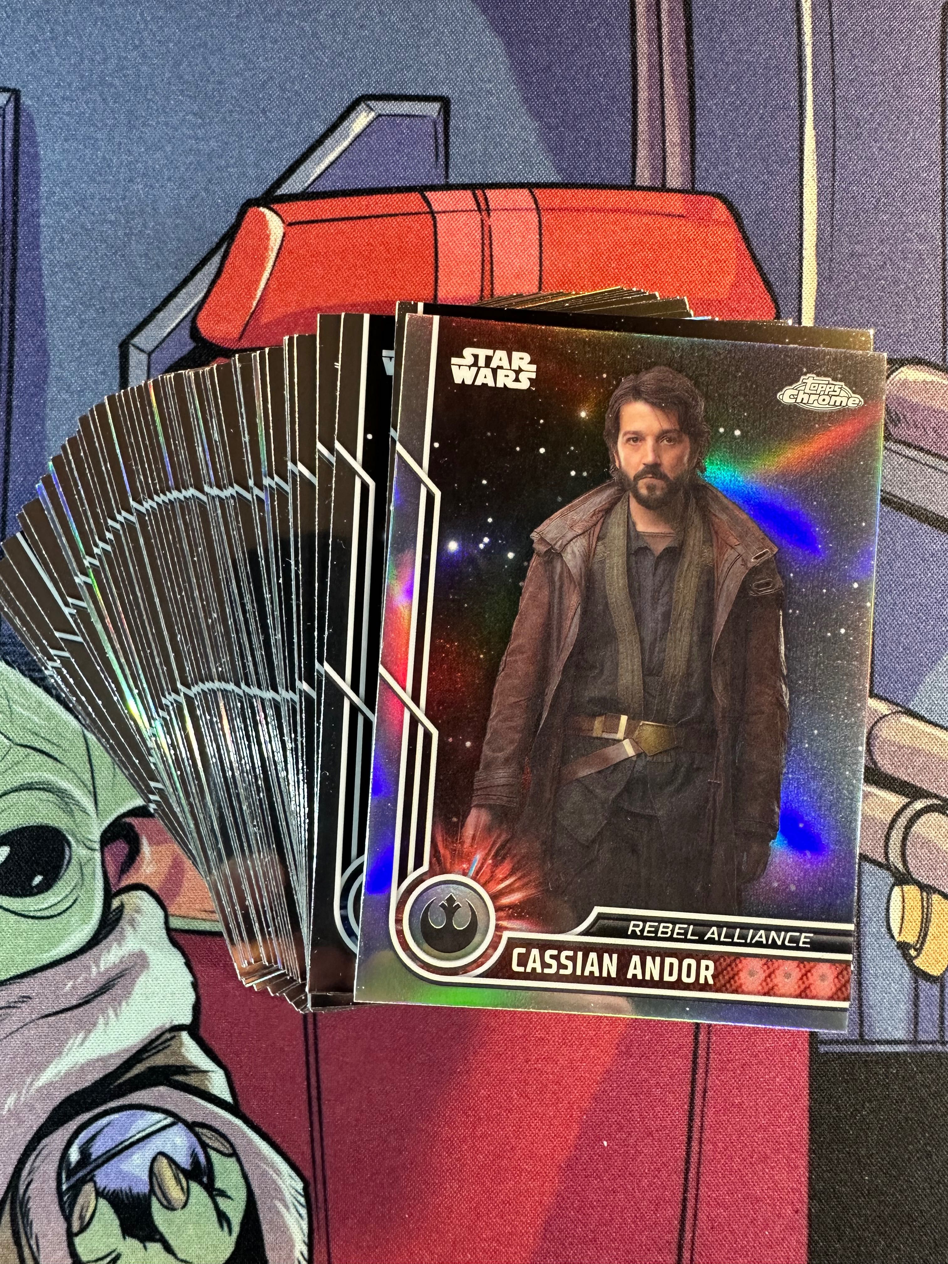 Cartas 2023 Topps Star Wars Chrome