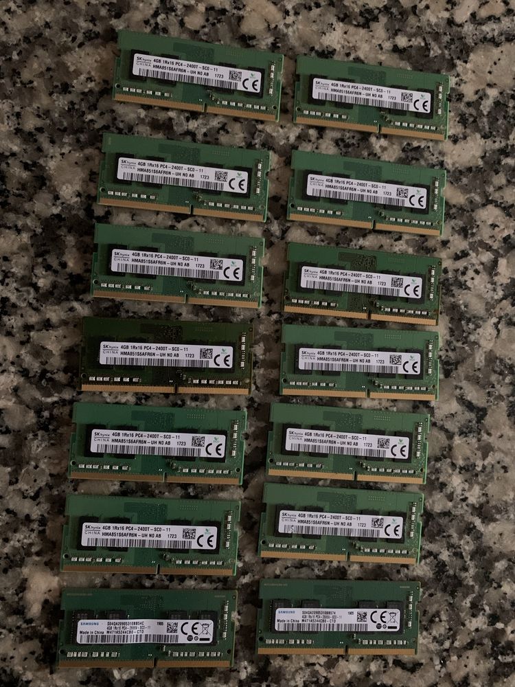 Memoria RAM 4G 1R-16 pc4 DDR4