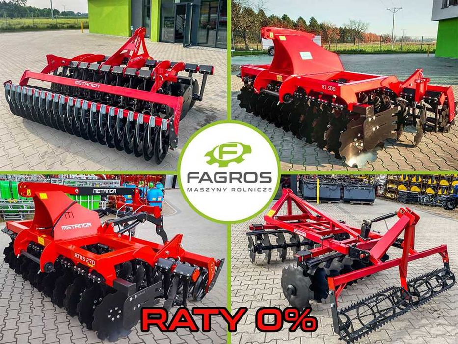 ### AGREGAT BRONA TALERZOWA Talerzówka Lekka Kompaktowa Hydropak V * X