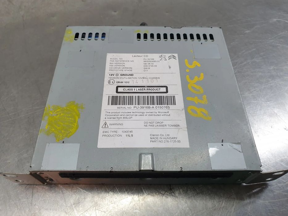 Caixa / leitor CDs CITROËN DS5 (KF_)