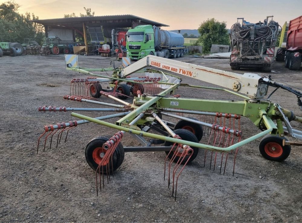 Claas Liner 650 Twin Zgrabiarka