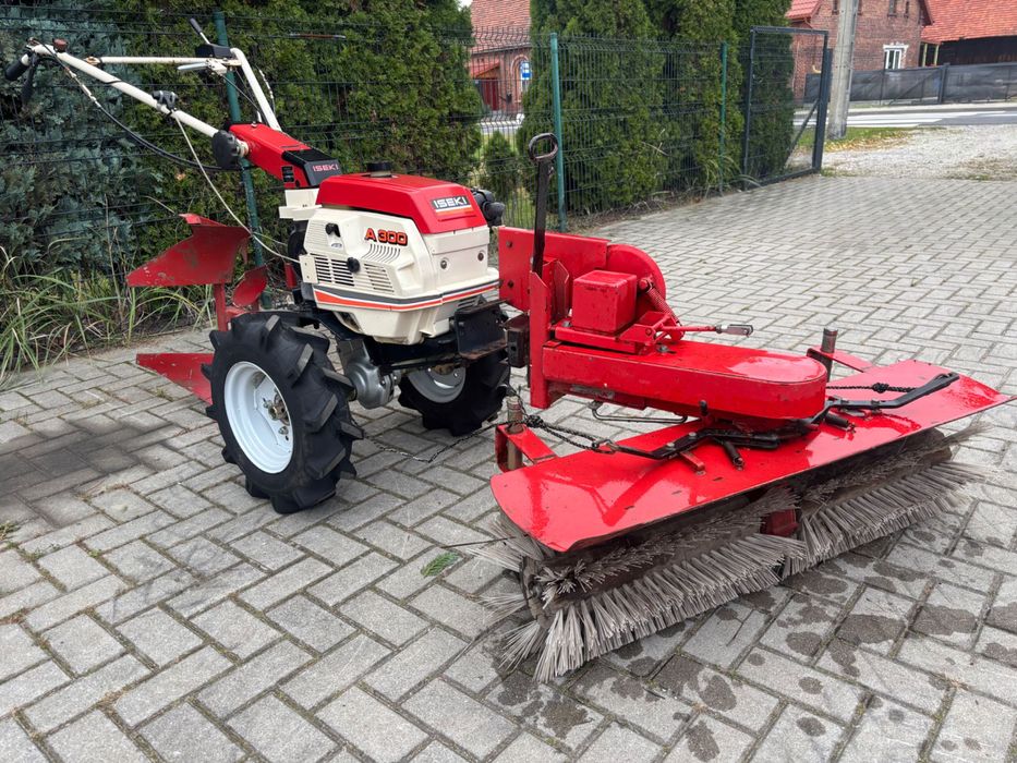Traktorek Dzik Glebogryzarka Iseki a300 Piękna Honda kubota pług